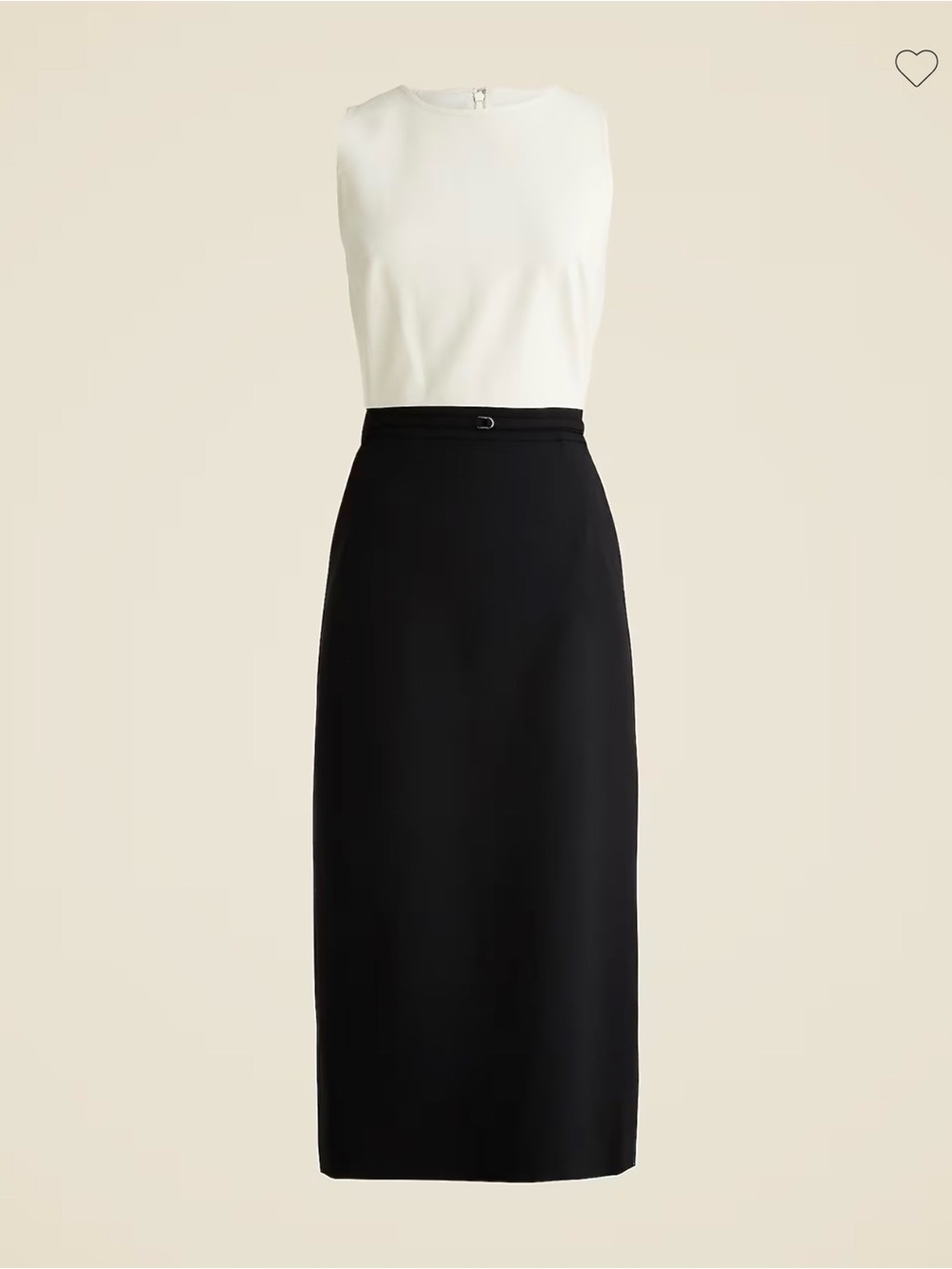 J. Crew Black Midi Pencil Skirt